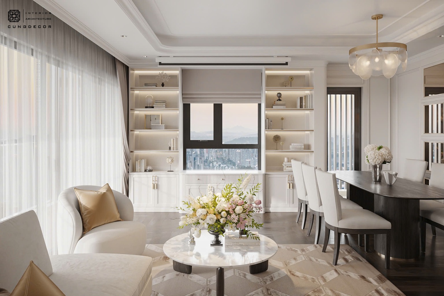 căn hộ tân cổ điển